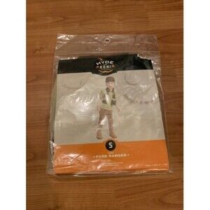 2 Piece Hyde & Eek Boys Park Ranger Halloween Cosplay Costume Size Small